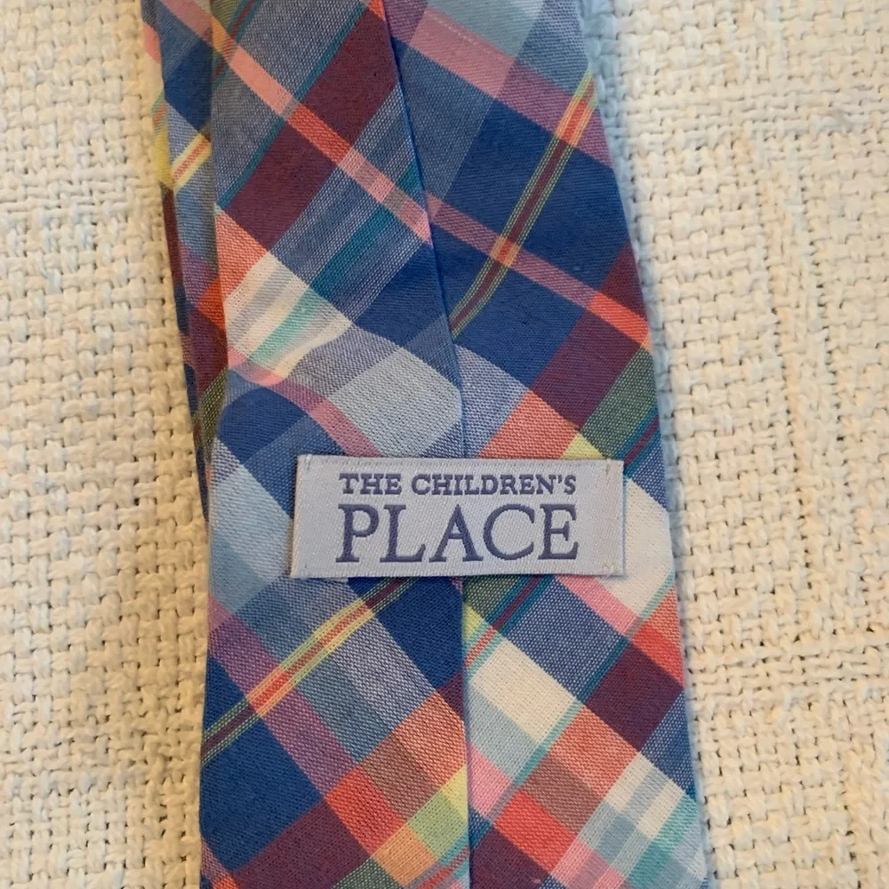 Preppy Plaid Kids tie